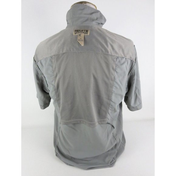 Duluth Trading Co Medium Short Sleeve Shirt Nylon - Picture 4 of 6